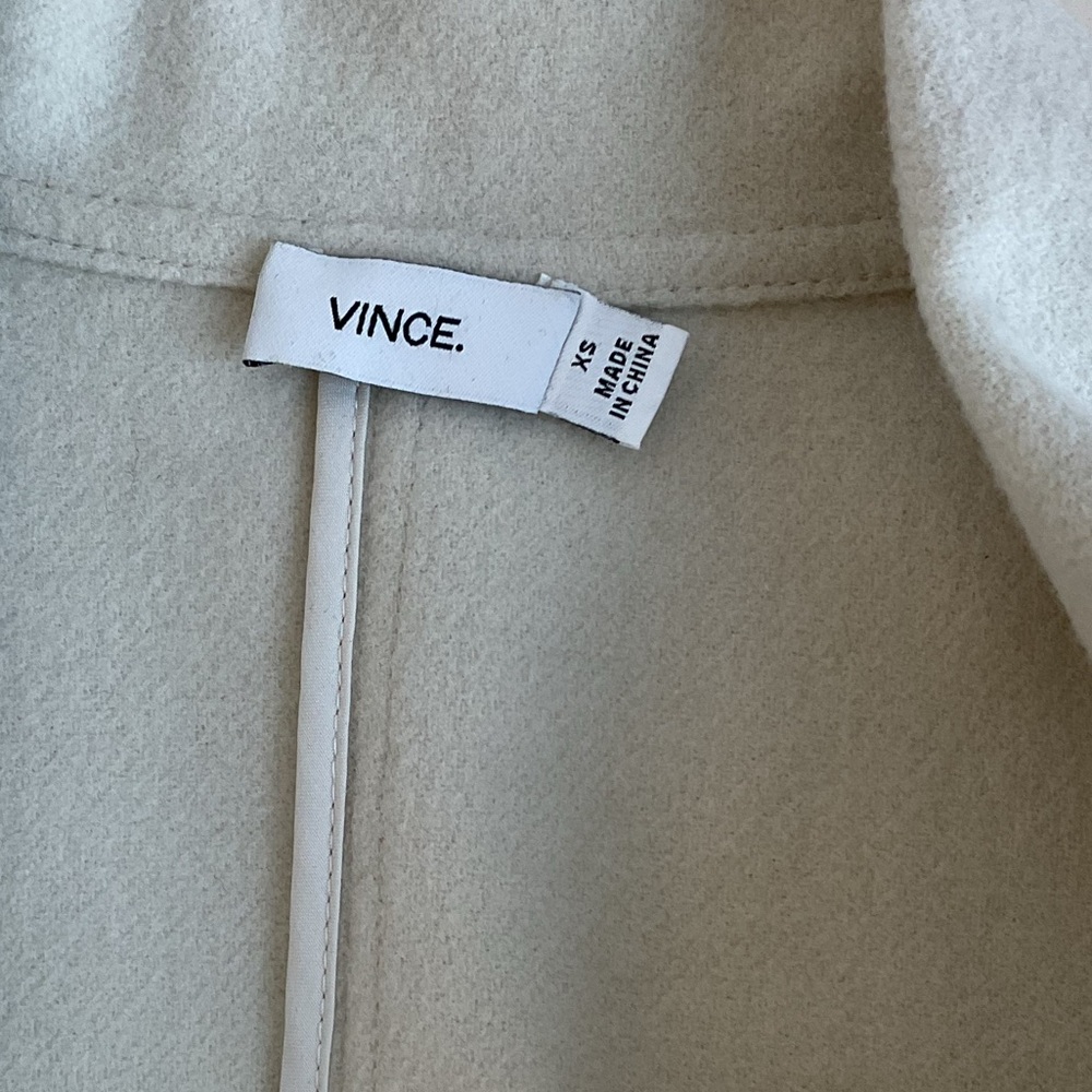 ☀️ NWOT Vince women’s Drape Collar Vest - Picture 9 of 11